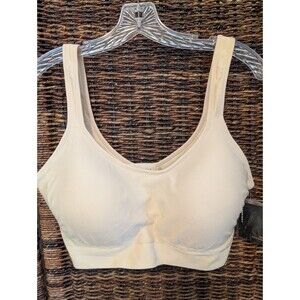 NWT UNDEROUTFIT Comfort Shaping Bra Nude 3XL Padded Style 457 Beige Tan Wireless